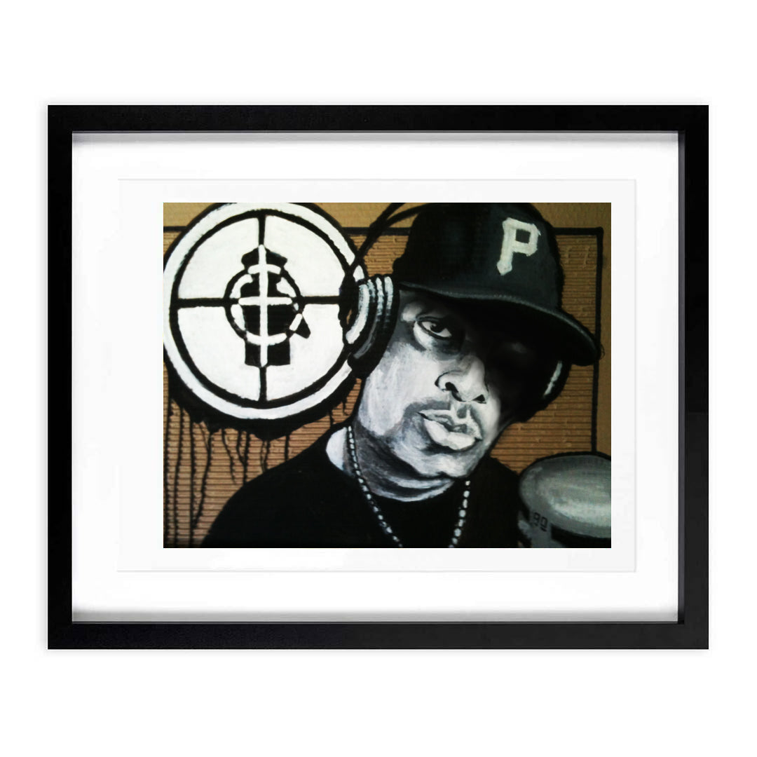 "CHUCK D" A3 Framed Print