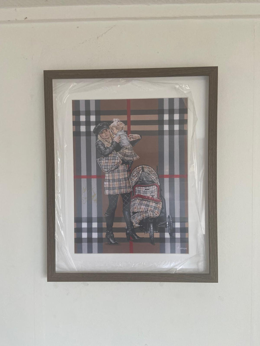 Framed Co-Signed by Danniella Westbrook & Nine 0 | Limited Edition A3 Print