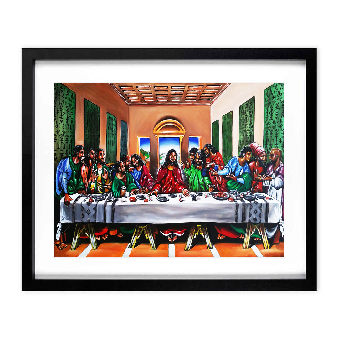 “Last Supper.” A3 framed print