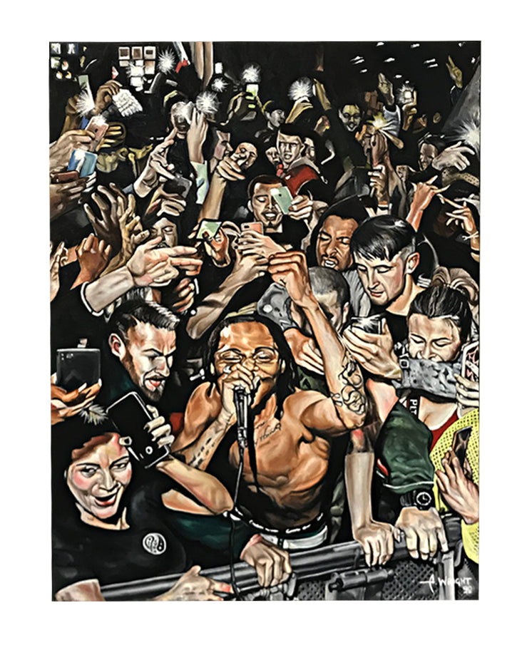 "Smoke and Psalms" A3 Limited Edition Print