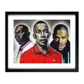 "The Instigators" London Rappers Collection (A3 Framed Print)