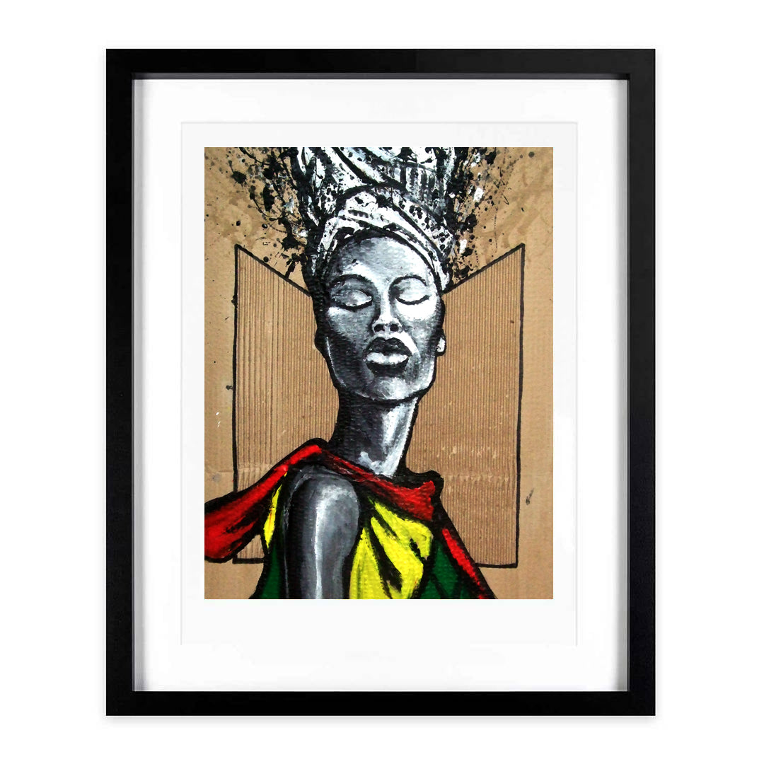 "Blessing" A3 Framed Print
