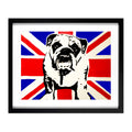 "British Bulldog" A3 Framed Print