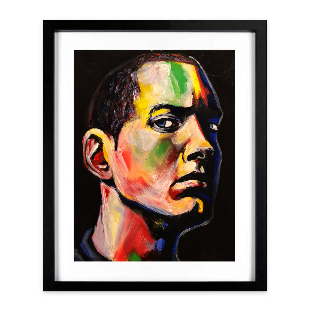 "EMINEM" A3 Framed Print