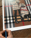 "Danniella Westbrook" A3 limited edition print | Hemp Giclée Print