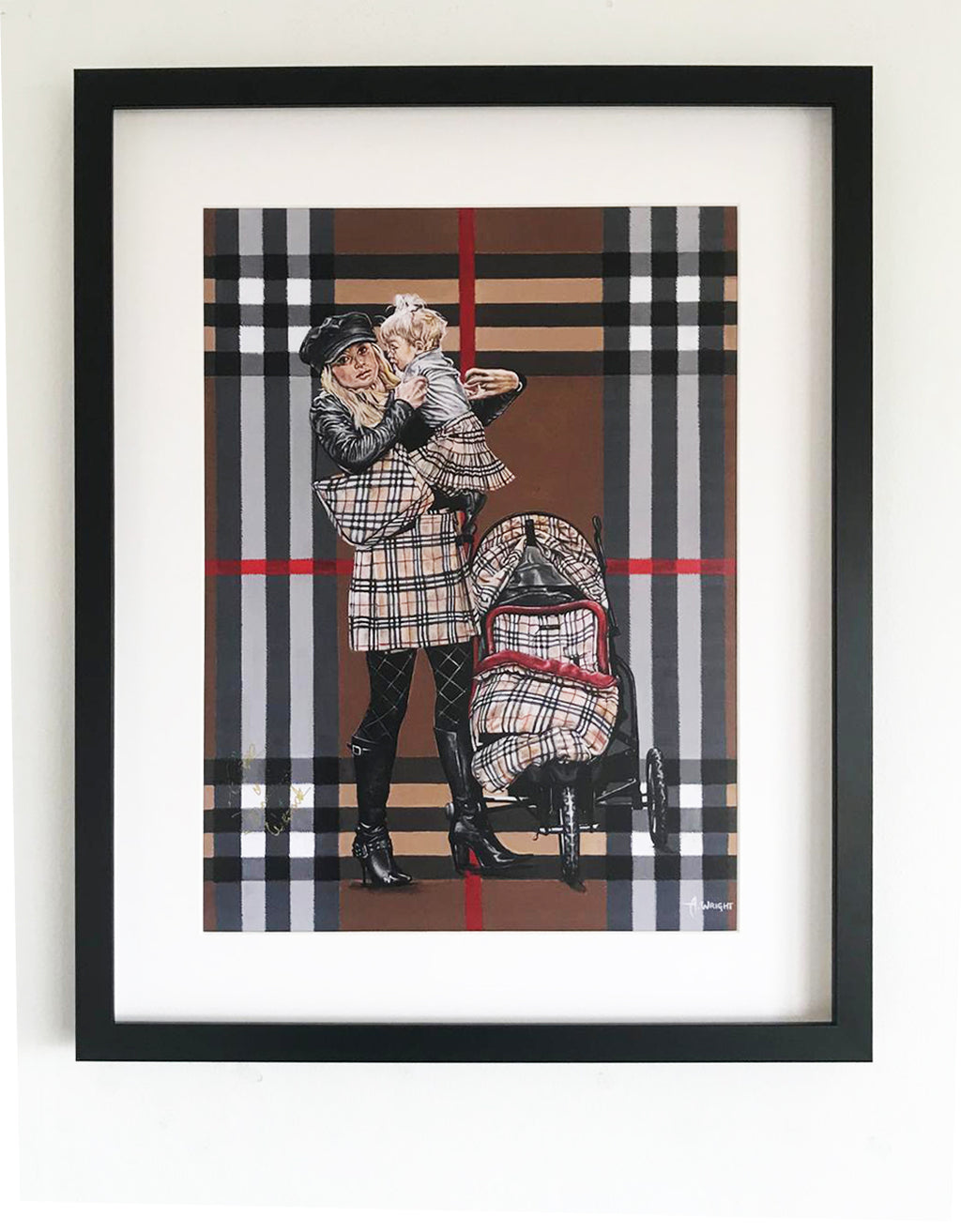 Framed Co-Signed by Danniella Westbrook & Nine 0 | Limited Edition A3 Print