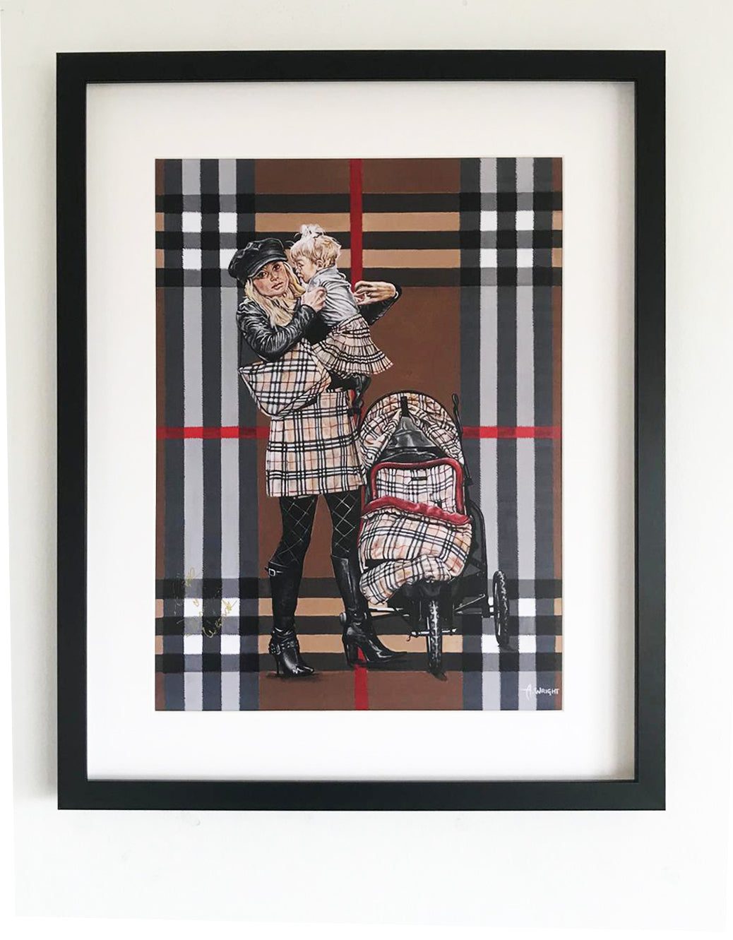 Framed Co-Signed by Danniella Westbrook & Nine 0 | Limited Edition A3 Print