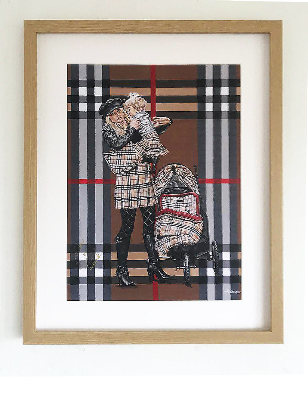 Framed Co-Signed by Danniella Westbrook & Nine 0 | Limited Edition A3 Print