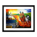 "Kemet Time" A3 Framed Print