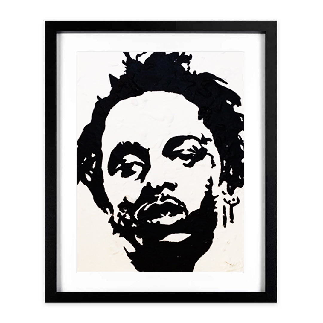 "KENDRICK LAMAR" A3 Framed Print