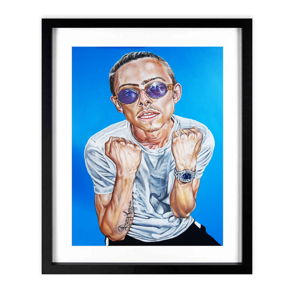 "KJ" A3 Framed Limited Edition Print