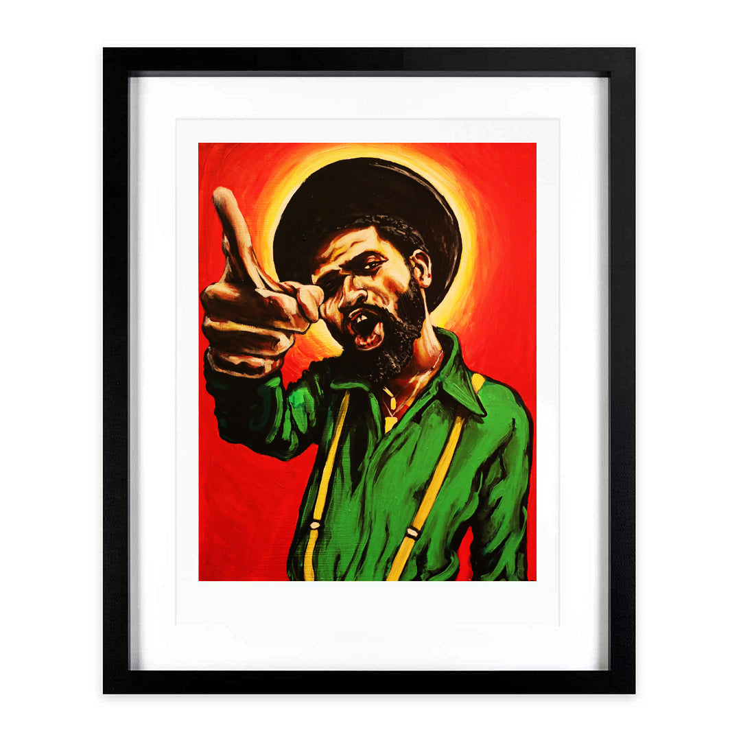 "Mickey Dread" A3 Framed Print