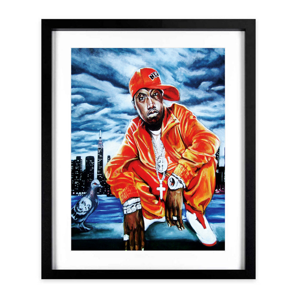 "NAS" A3 Framed Print