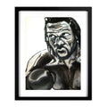"Nigel Benn" A3 Framed Print