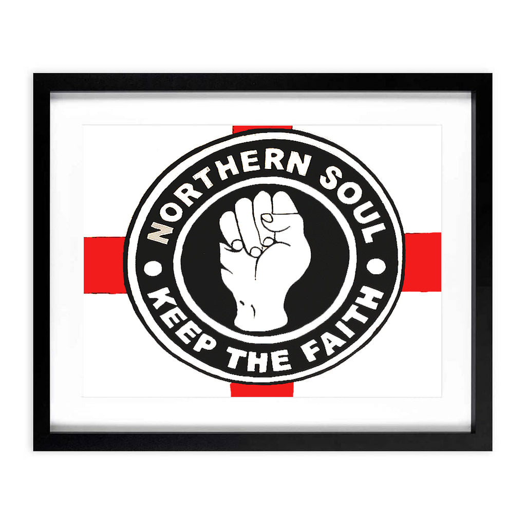 "Northern Soul" A3 Framed Print