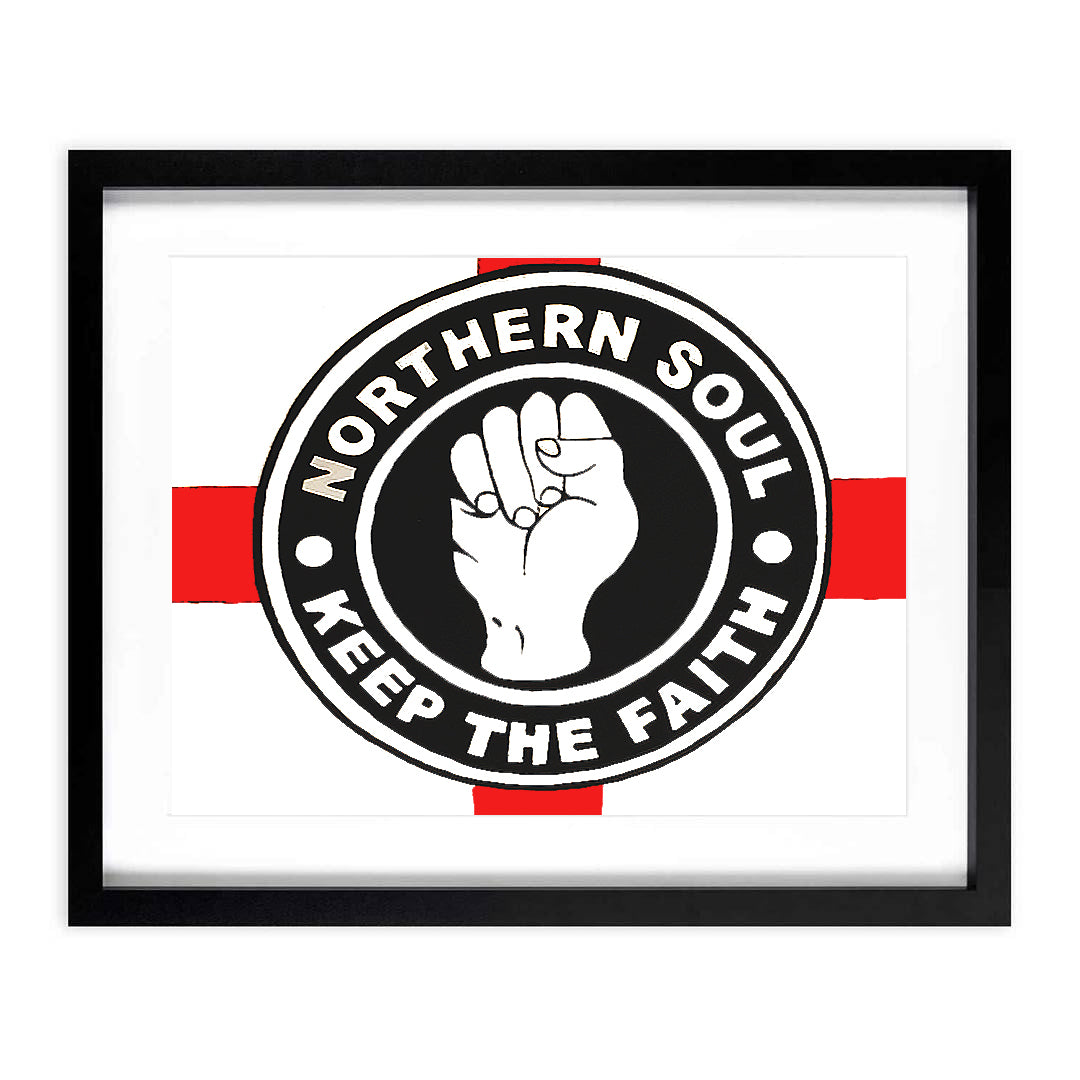 "Northern Soul" A3 Framed Print