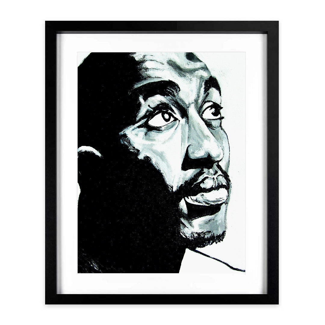 "TUPAC SHAKUR" A3 Framed Print