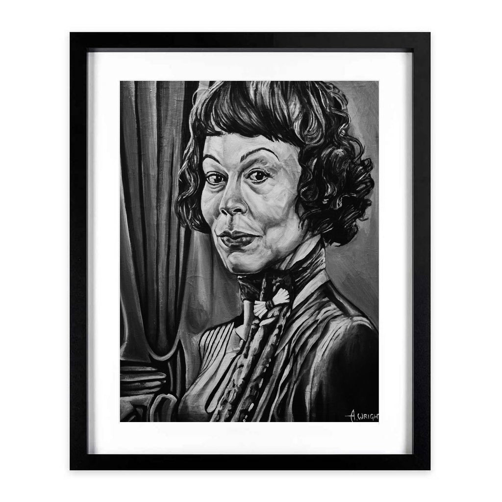 "Polly Gray" A3 Framed Print