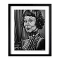 "Polly Gray" A3 Framed Print