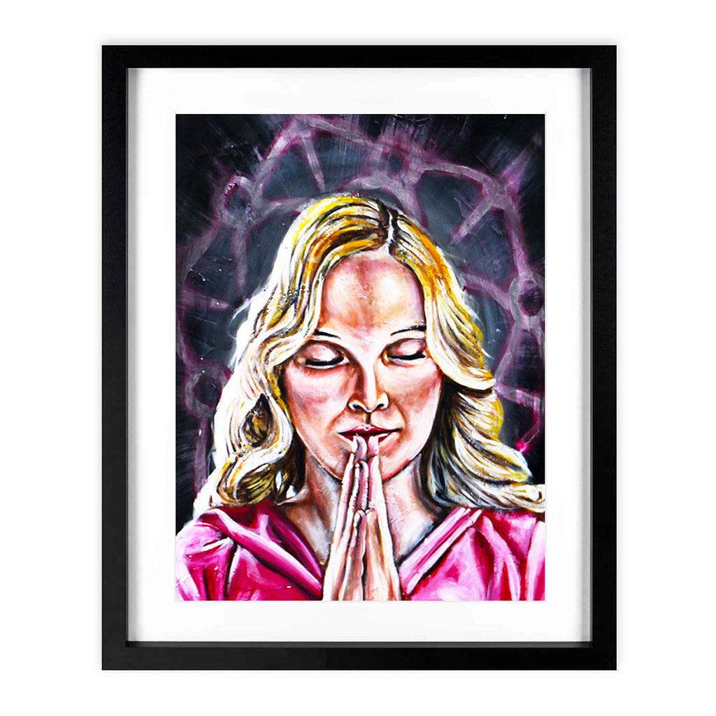 “Pray 5.” A3 framed print