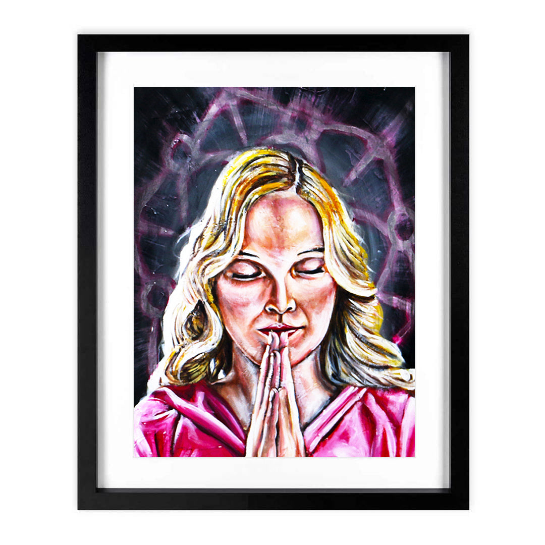 “Pray 5.” A3 framed print