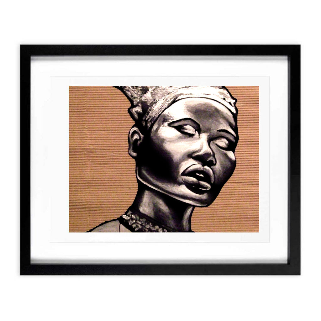 "Queen" A3 Framed Print
