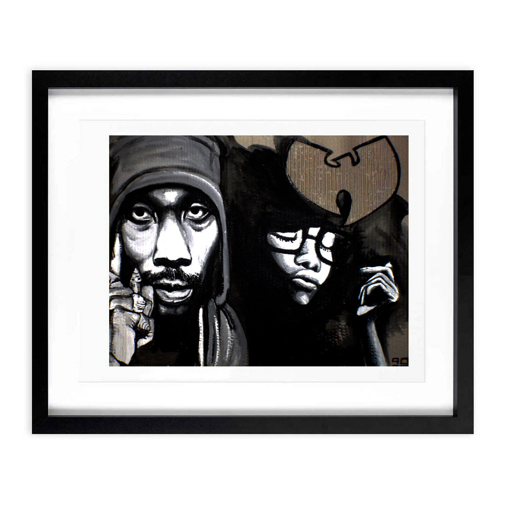 "RZA" A3 Framed Print
