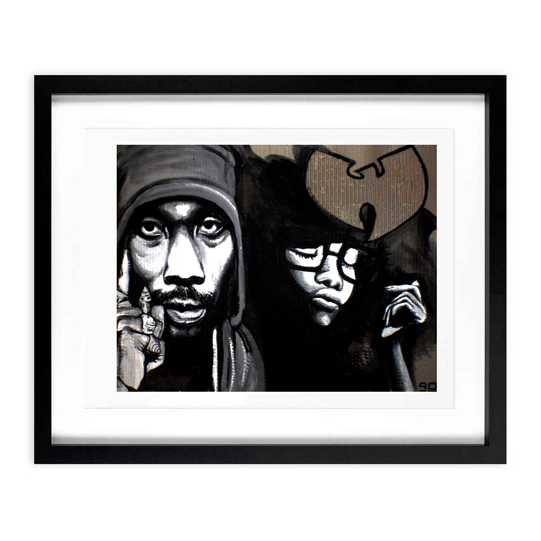 "RZA" A3 Framed Print