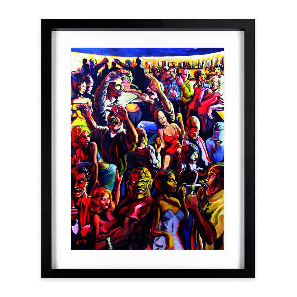 "Recreation Two" A3 Framed Print