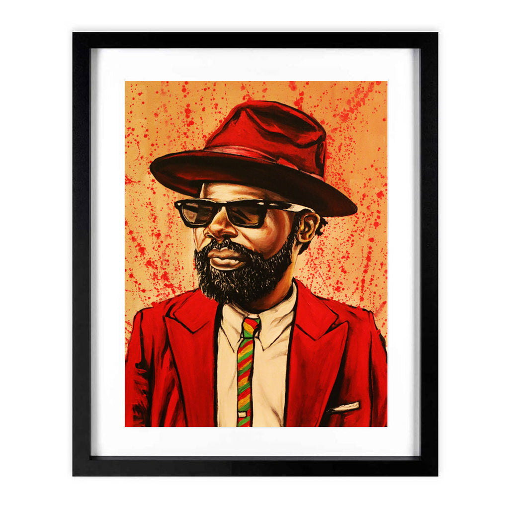 "RUDE BWOY" A3 Framed Limited Edition Print (Copy)