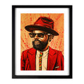 "RUDE BWOY" A3 Framed Limited Edition Print (Copy)