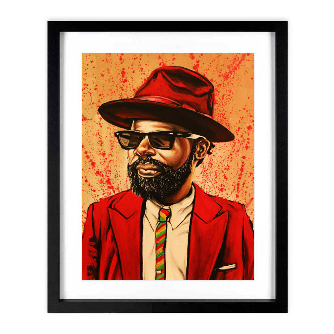 "RUDE BWOY" A3 Framed Limited Edition Print (Copy)