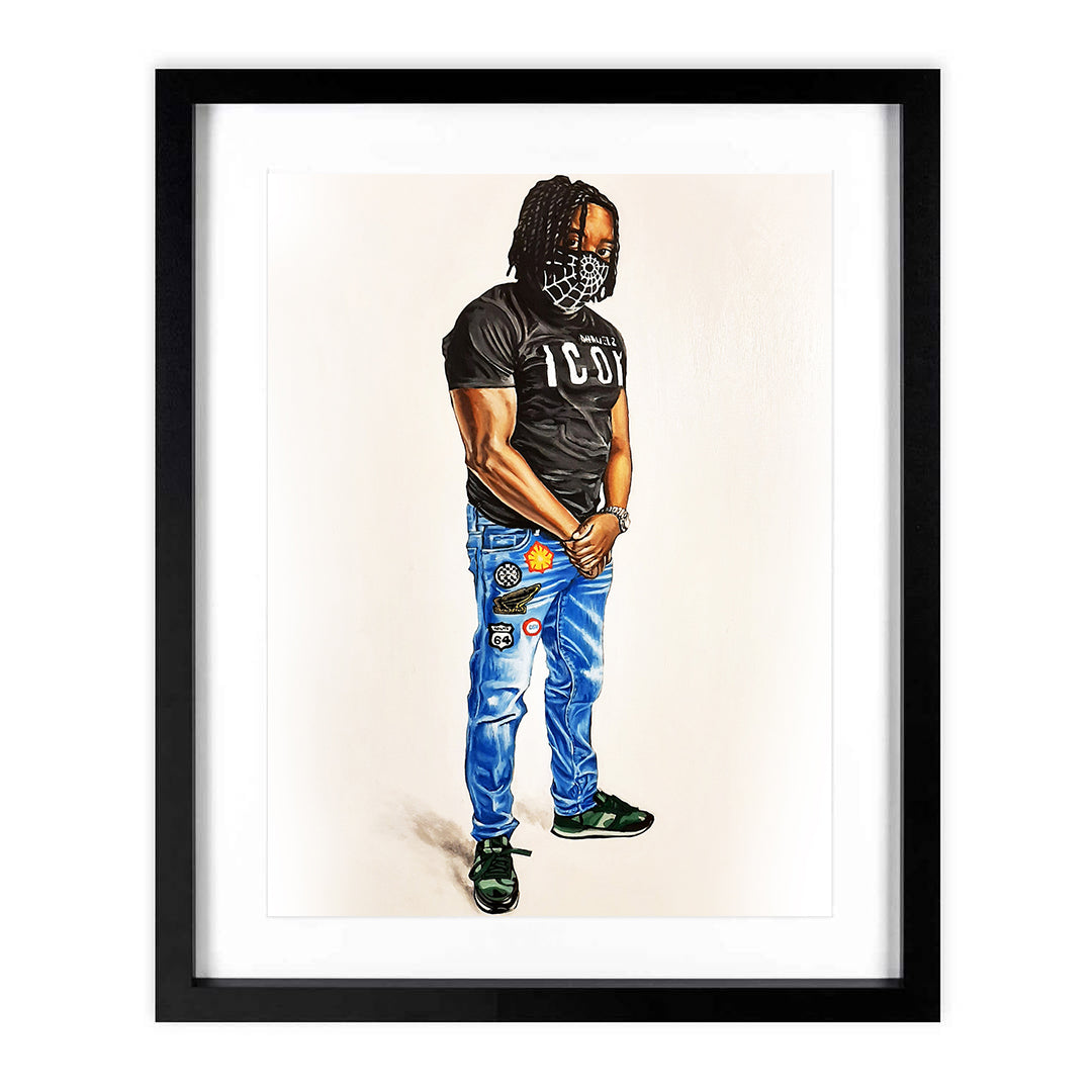 "Spider" A3 Framed Limited Edition Print