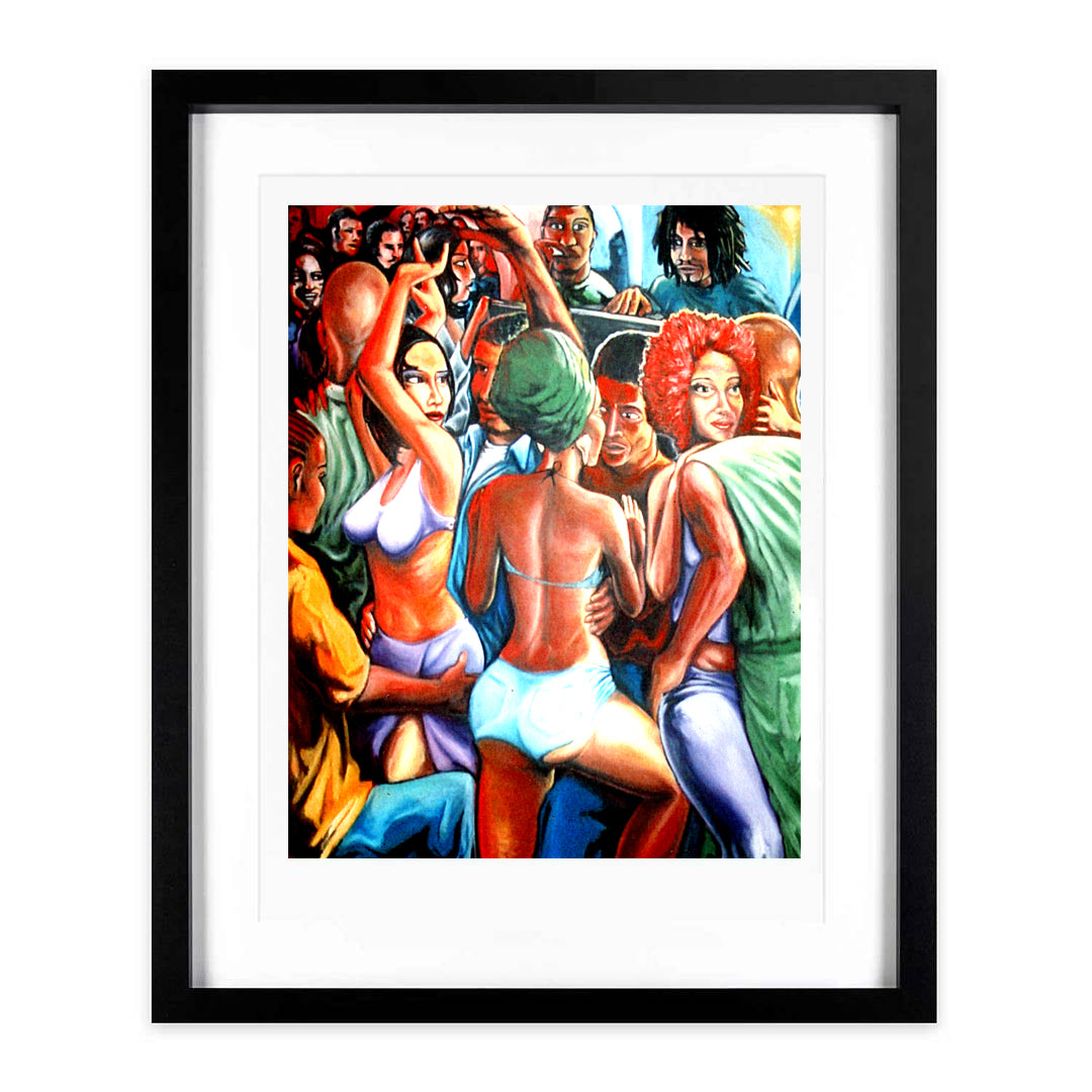 "The Bomb" A3 Framed Print