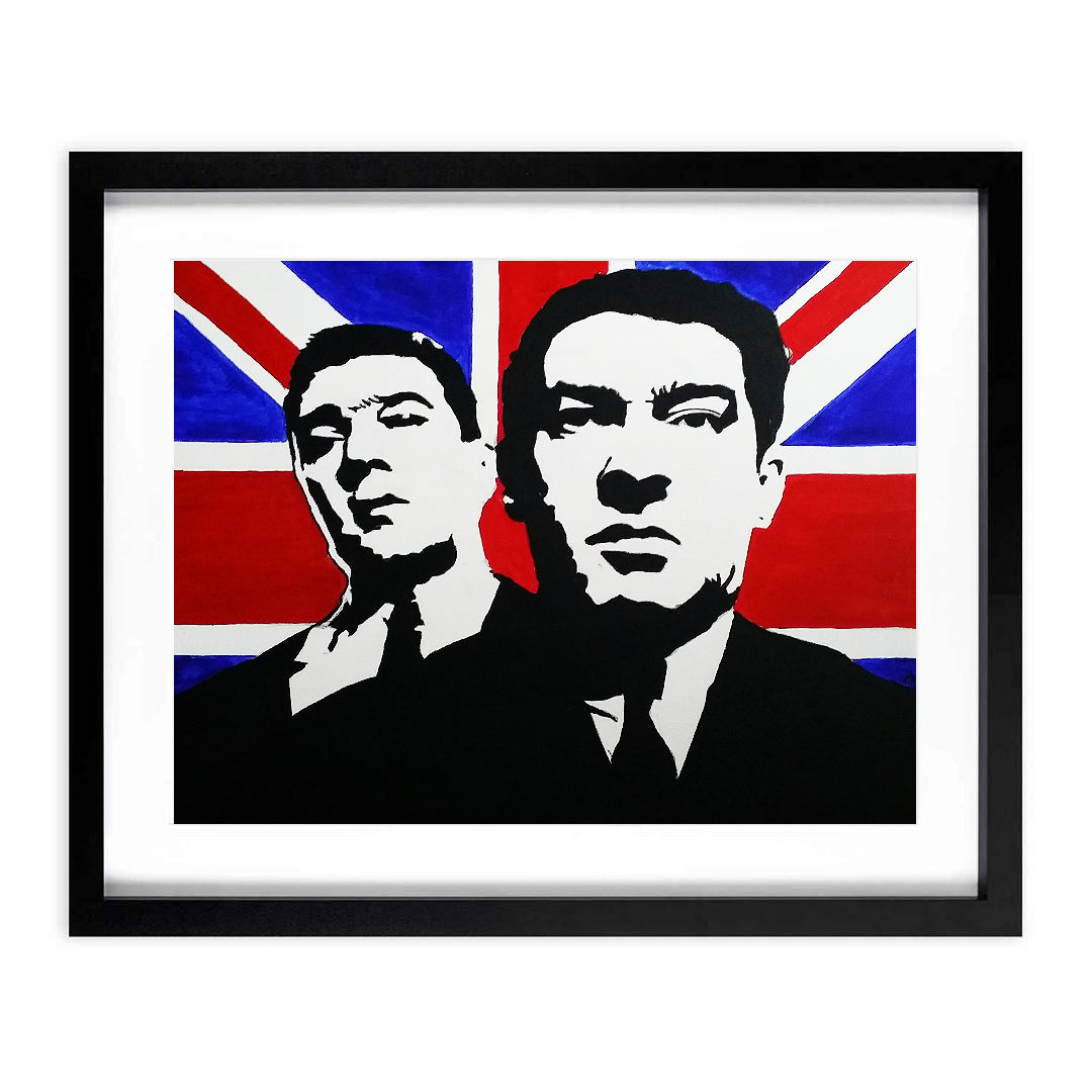 "The Kray Twins" A3 Framed Print